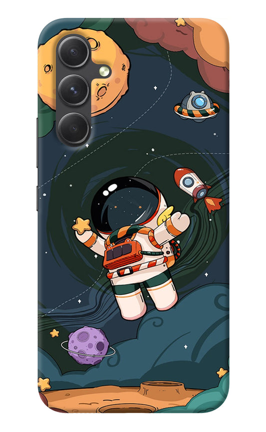 Cartoon Astronaut Samsung A54 5G Back Cover