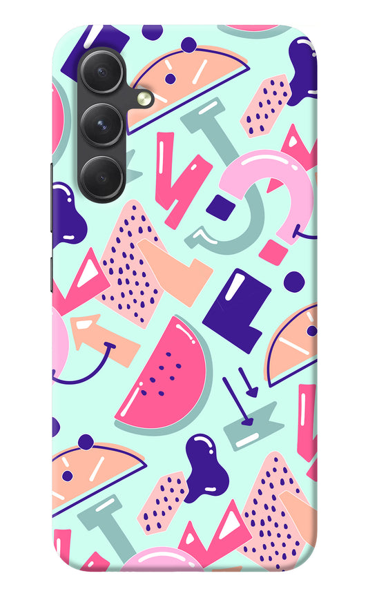 Doodle Pattern Samsung A54 5G Back Cover