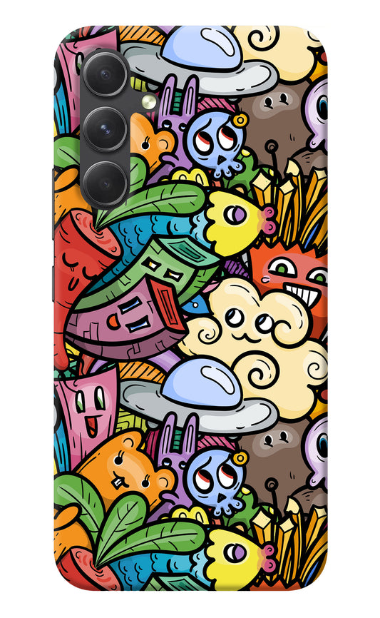 Veggie Doodle Samsung A54 5G Back Cover