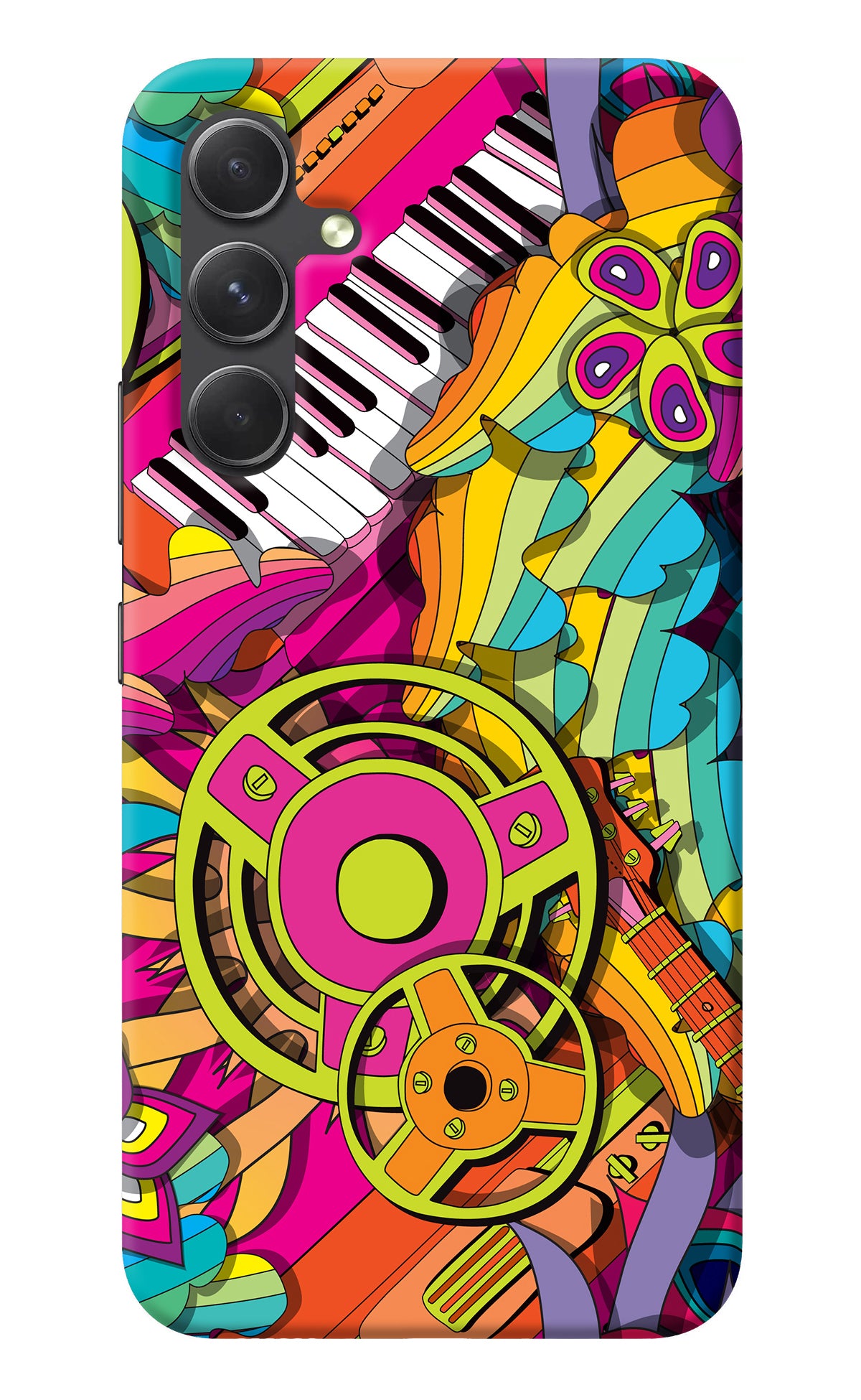 Music Doodle Samsung A54 5G Back Cover