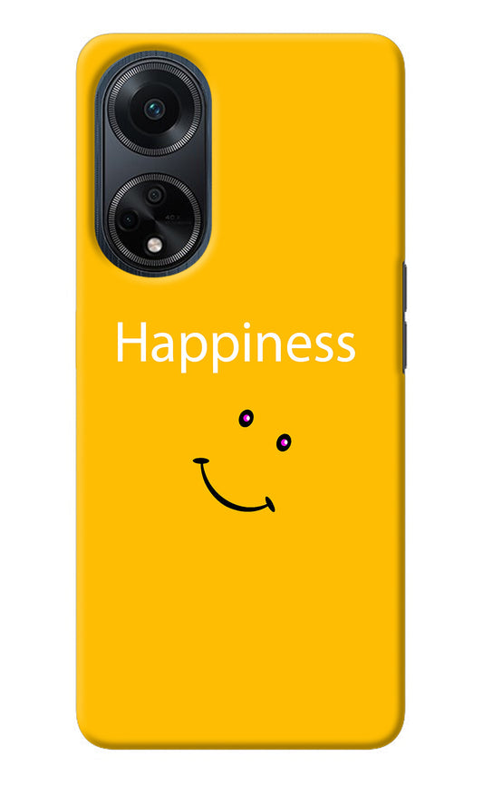 Happiness With Smiley Oppo F23 Back Cover