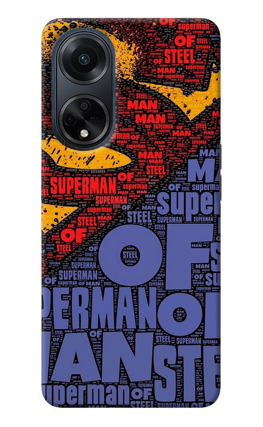 Superman Oppo F23 Back Cover