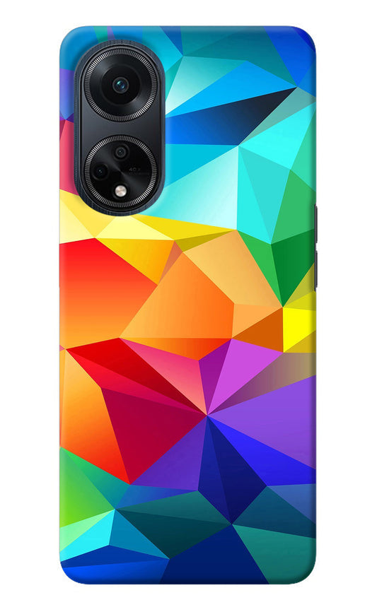 Abstract Pattern Oppo F23 Back Cover