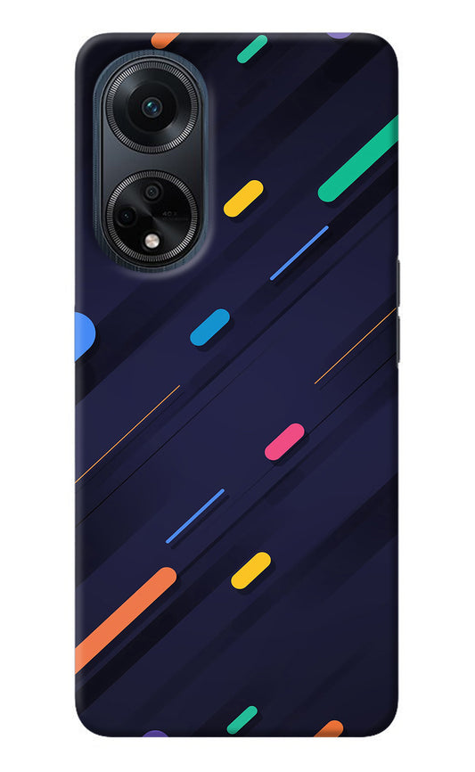Abstract Design Oppo F23 Back Cover