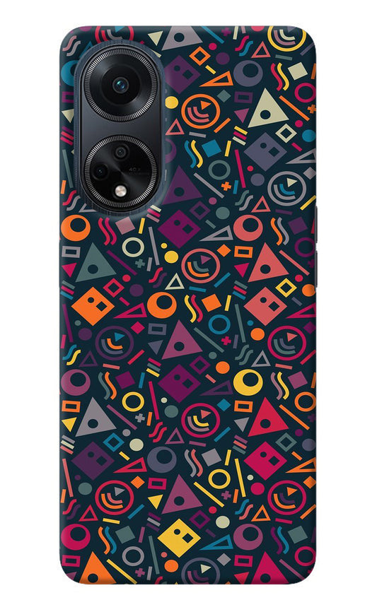 Geometric Abstract Oppo F23 Back Cover