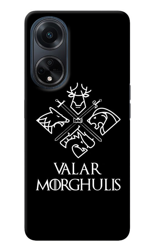 Valar Morghulis | Game Of Thrones Oppo F23 Back Cover