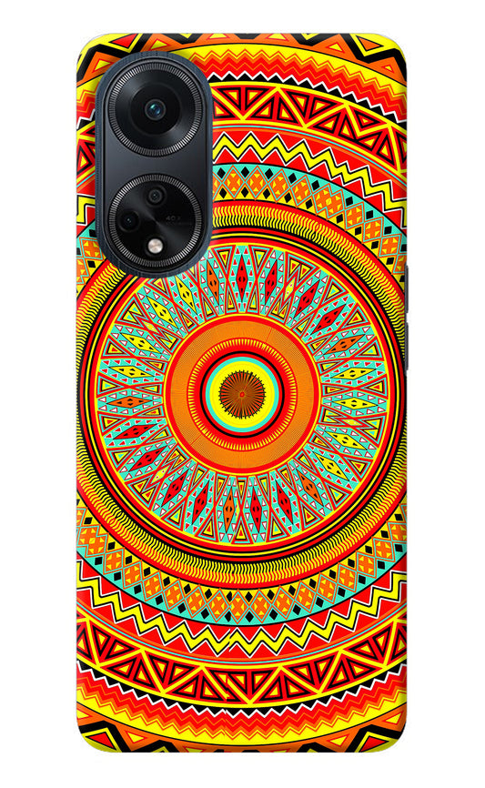 Mandala Pattern Oppo F23 Back Cover