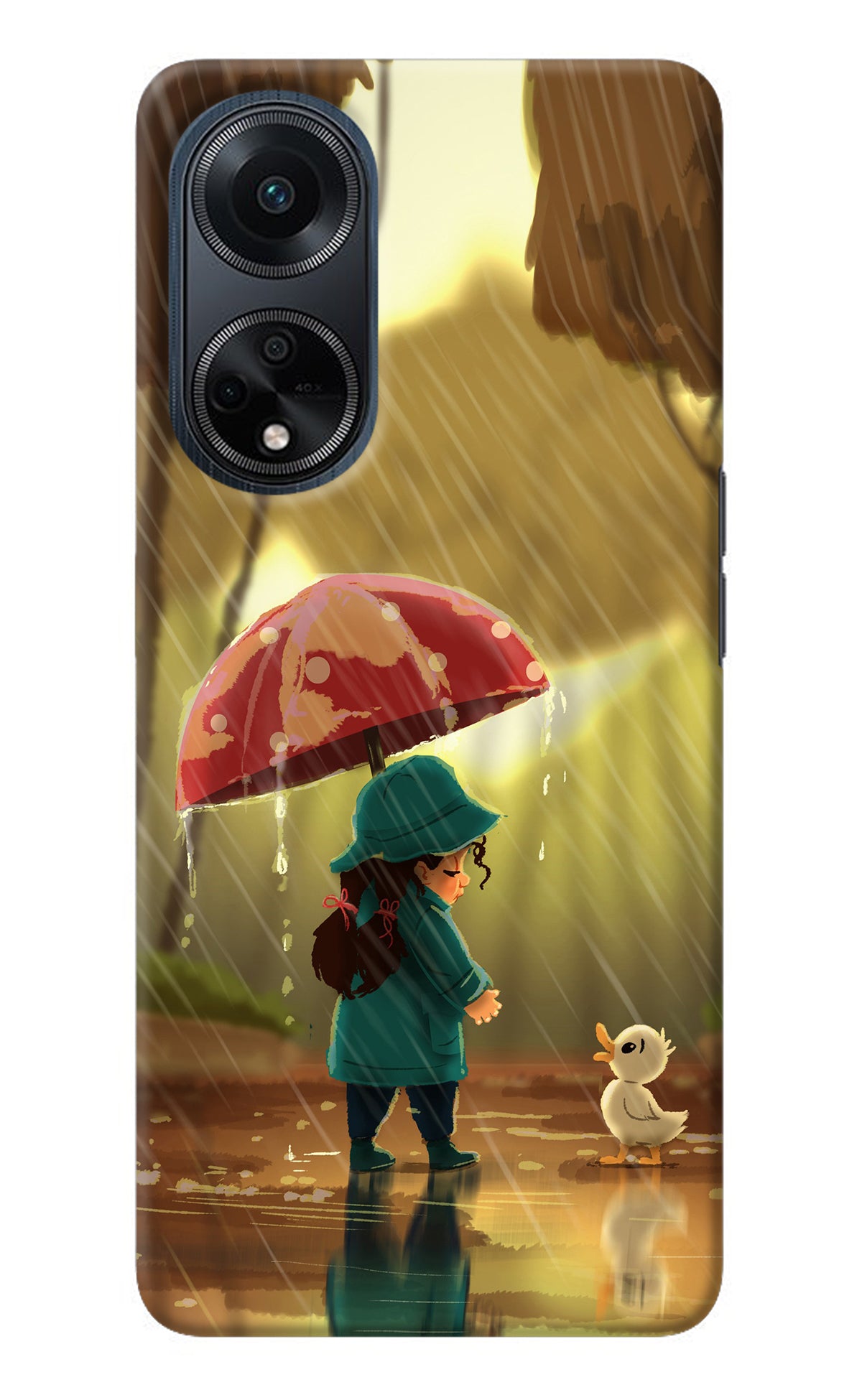 Rainy Day Oppo F23 Back Cover