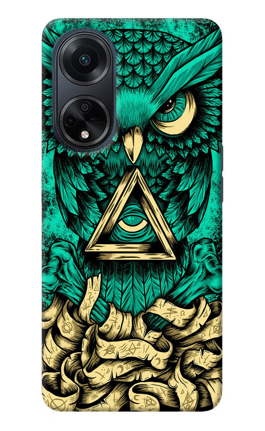 Green Owl Oppo F23 Back Cover