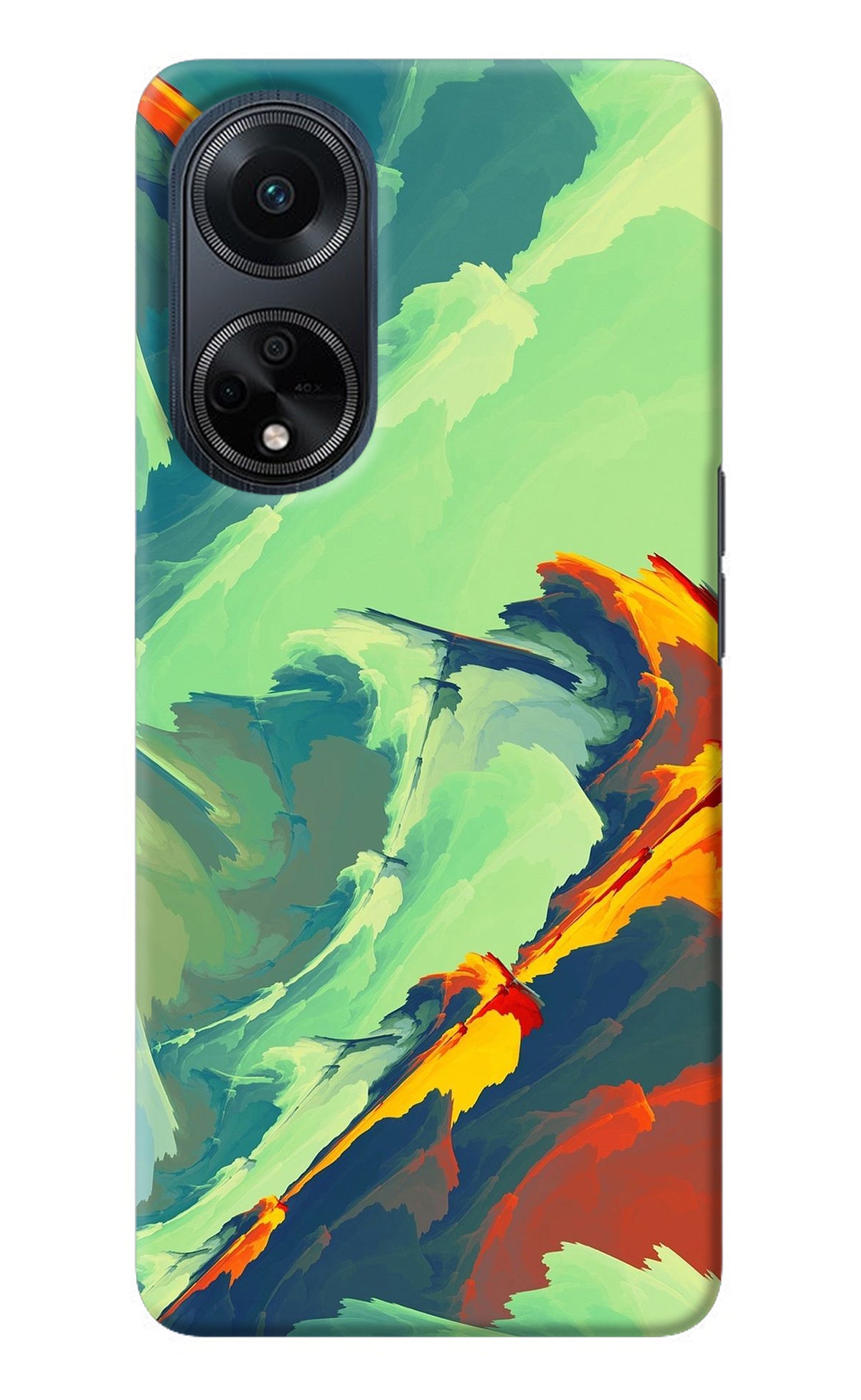 Paint Art Oppo F23 Back Cover