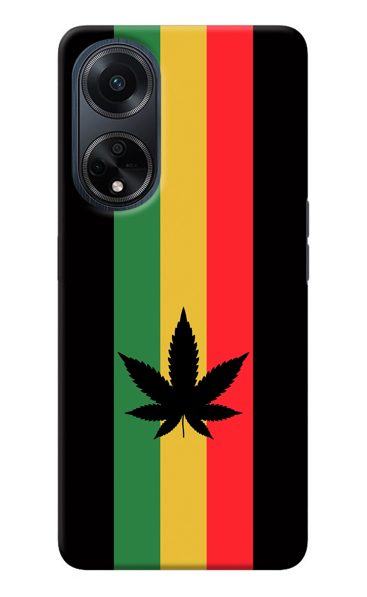 Weed Flag Oppo F23 Back Cover