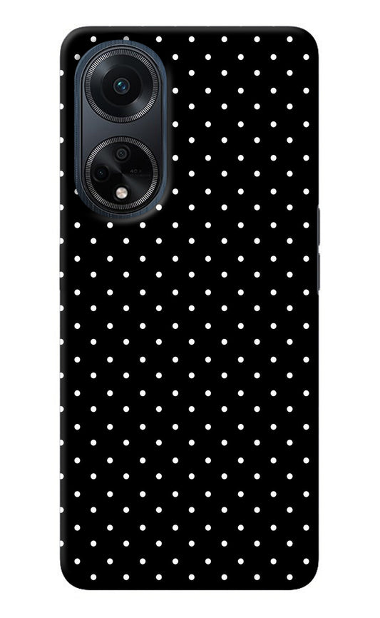 White Dots Oppo F23 Back Cover