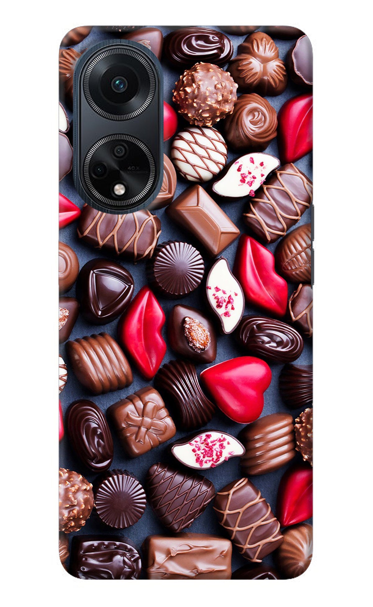 Chocolates Oppo F23 Back Cover