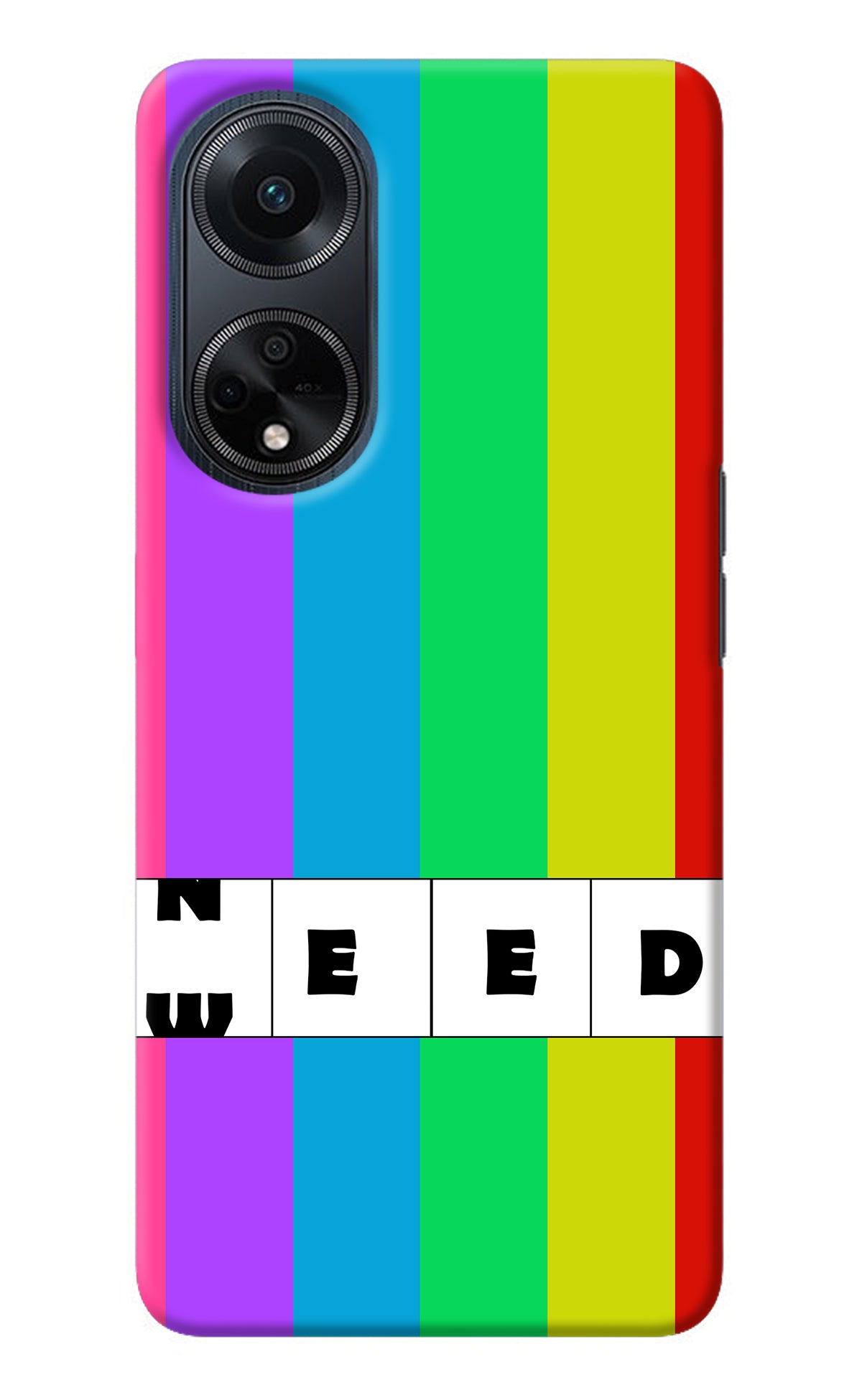 Need Weed Oppo F23 Back Cover