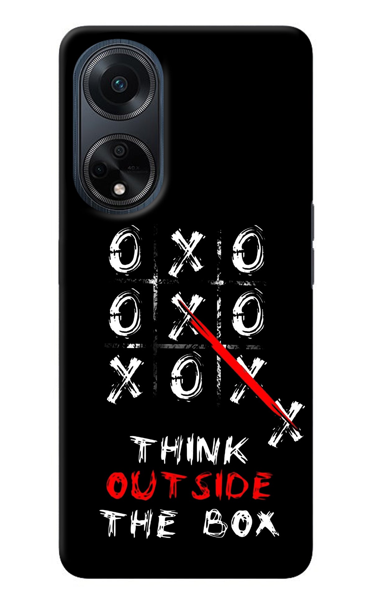 Think out of the BOX Oppo F23 Back Cover