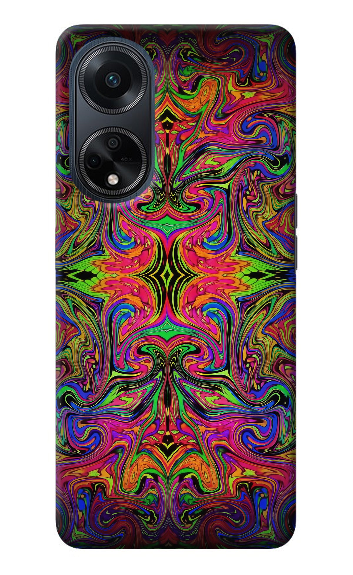 Psychedelic Art Oppo F23 Back Cover