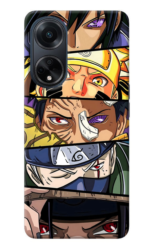 Naruto Character Oppo F23 Back Cover