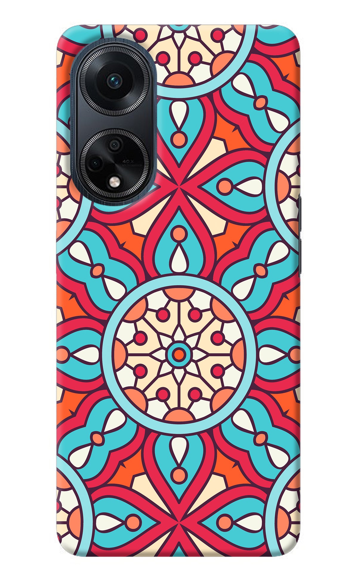 Mandala Geometric Oppo F23 Back Cover