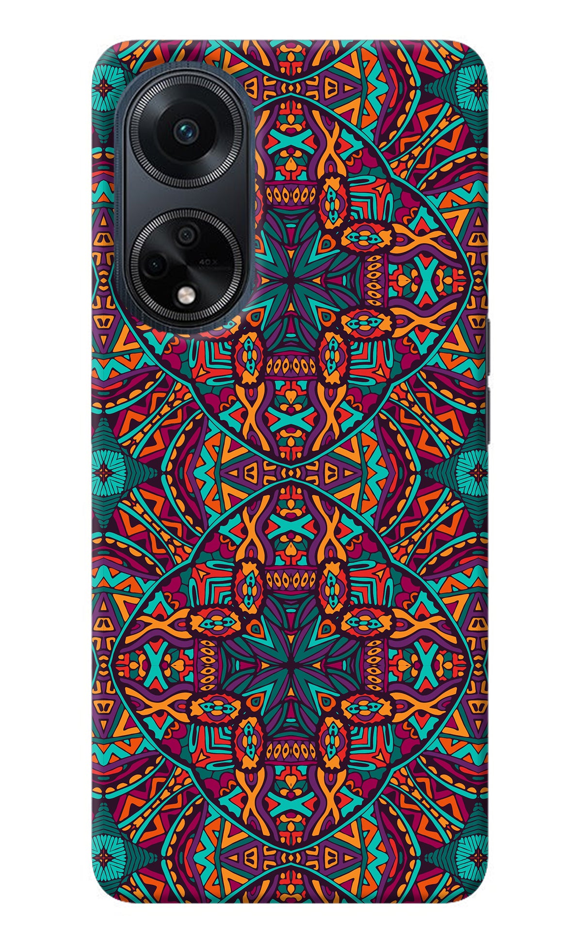 Colour Mandala Oppo F23 Back Cover