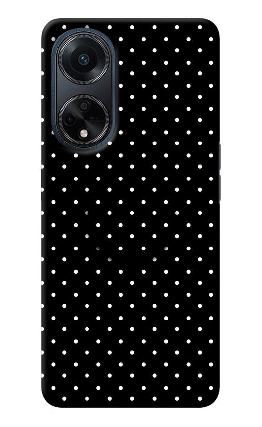 White Dots Oppo F23 Pop Case