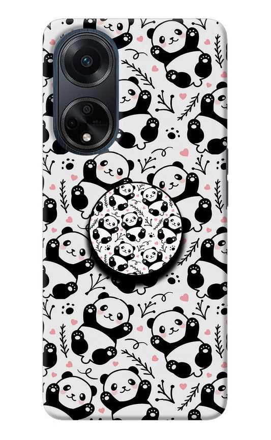 Cute Panda Oppo F23 Pop Case