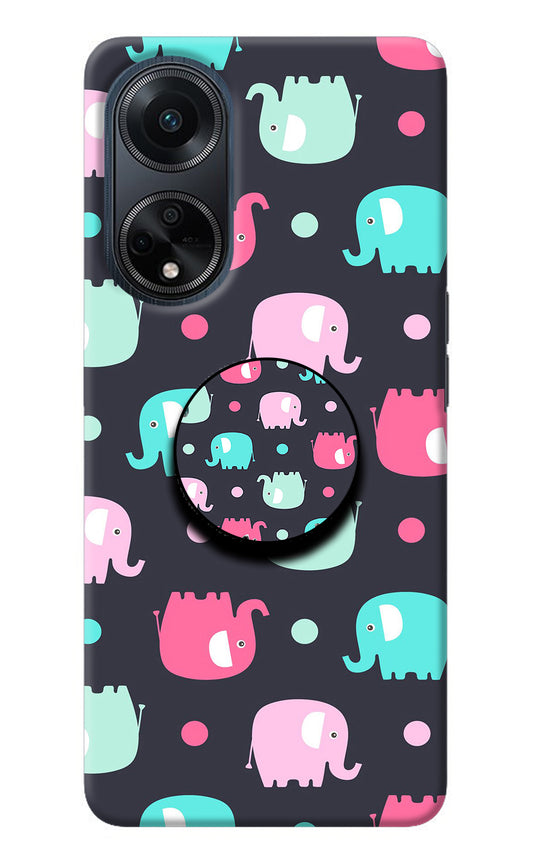 Baby Elephants Oppo F23 Pop Case