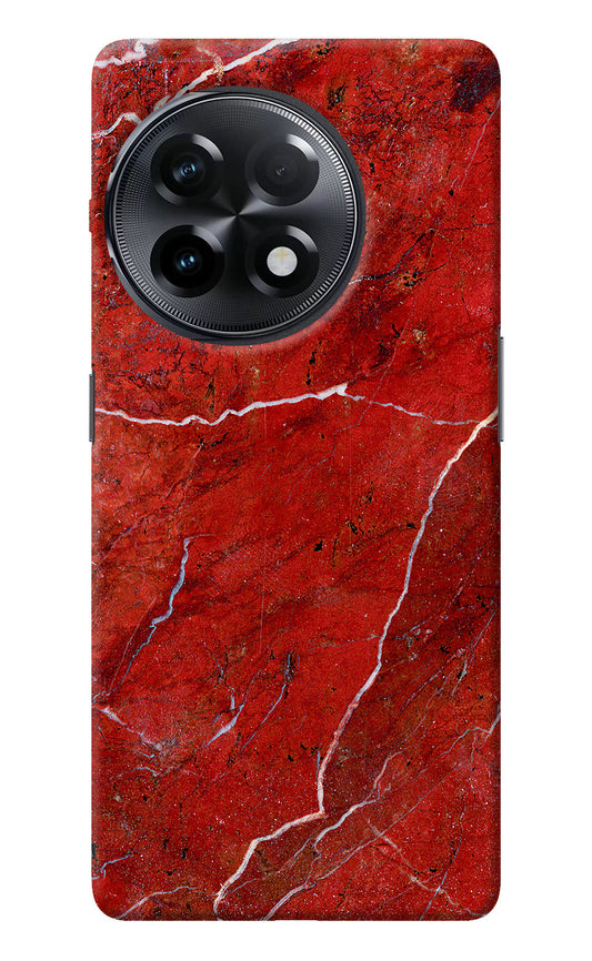 Red Marble Design OnePlus 11R Back Cover