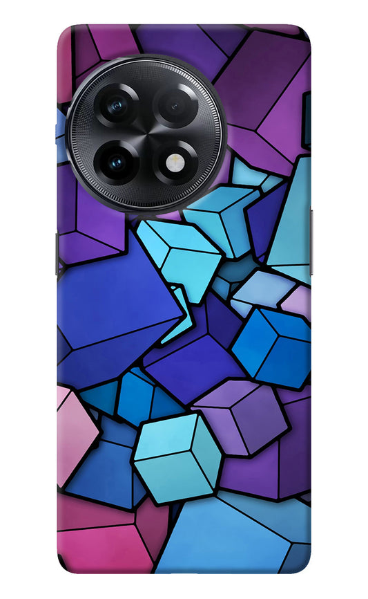 Cubic Abstract OnePlus 11R Back Cover