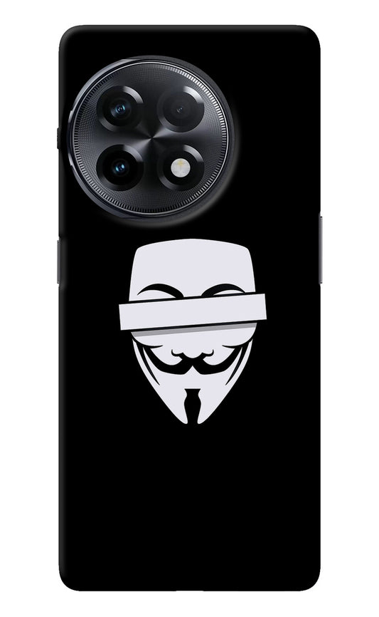 Anonymous Face OnePlus 11R Back Cover