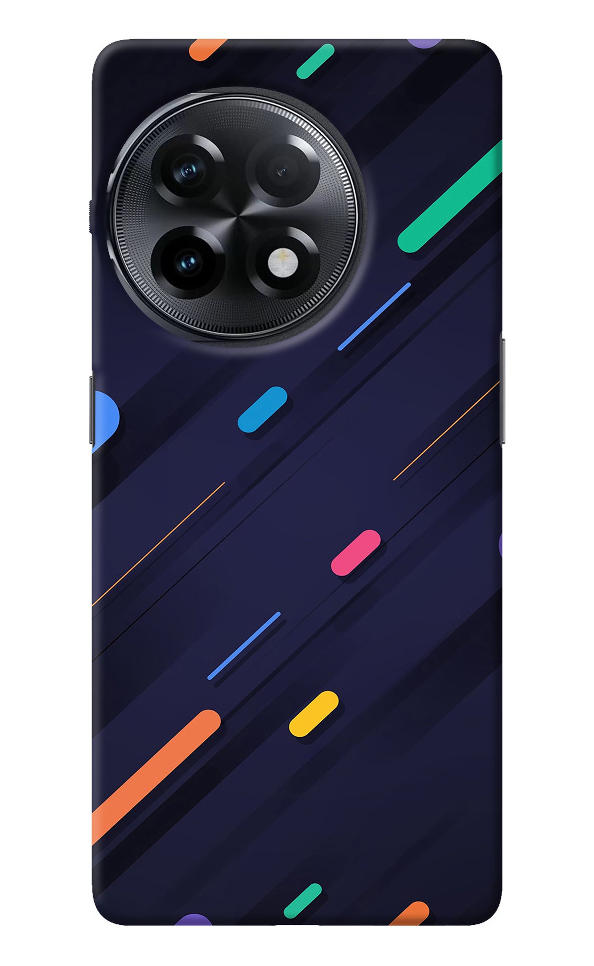 Abstract Design OnePlus 11R Back Cover