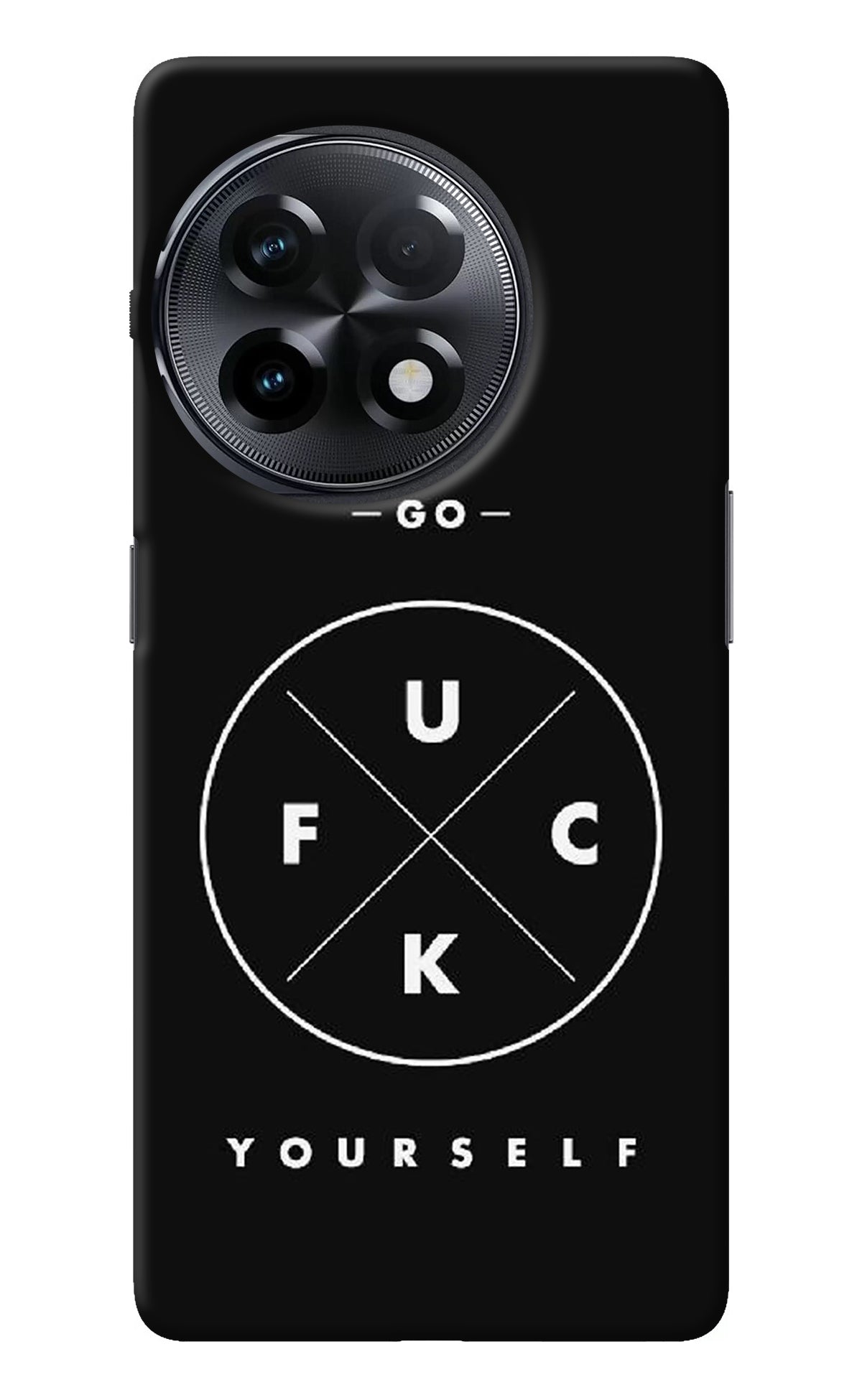 Go Fuck Yourself OnePlus 11R Back Cover