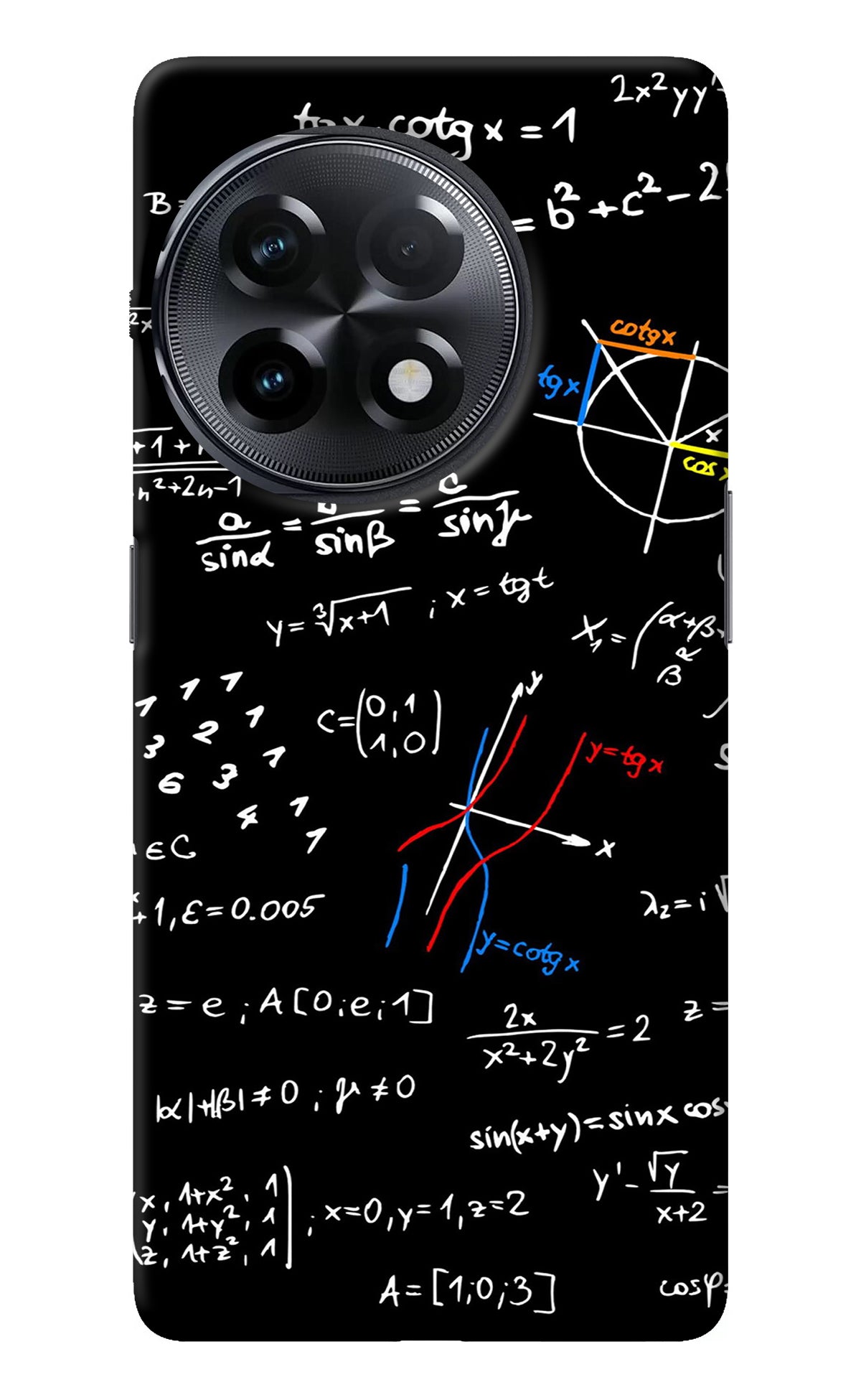 Mathematics Formula OnePlus 11R Back Cover