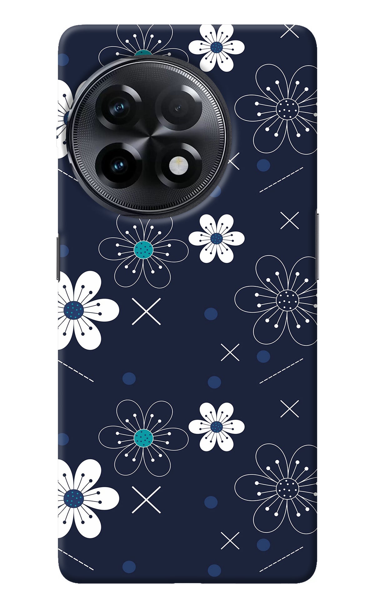 Flowers OnePlus 11R Back Cover