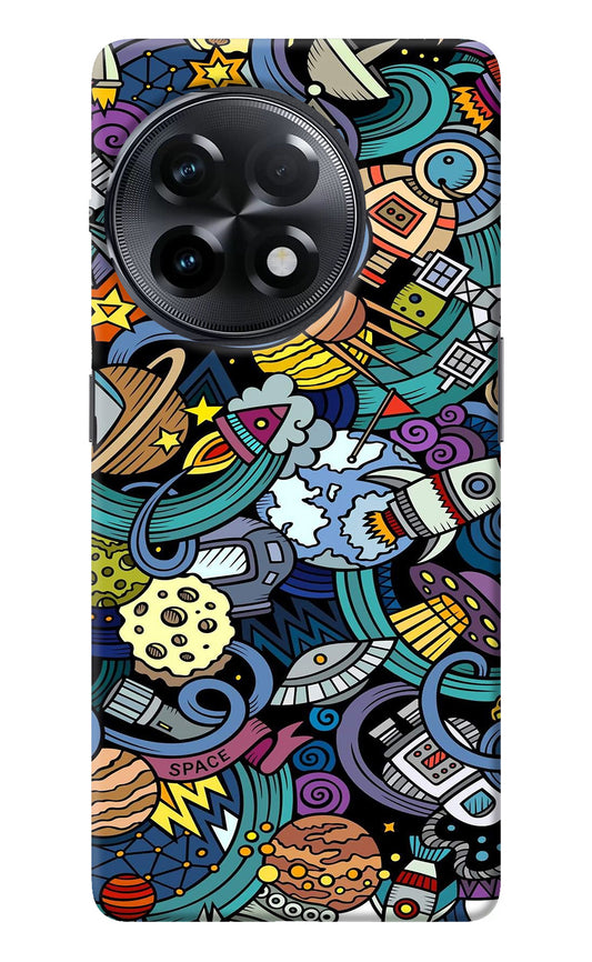 Space Abstract OnePlus 11R Back Cover