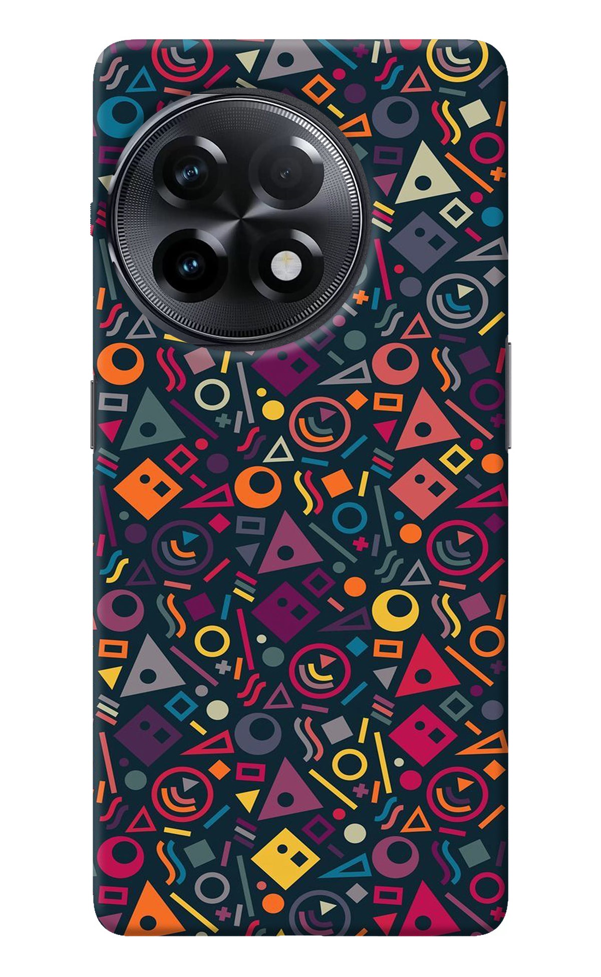 Geometric Abstract OnePlus 11R Back Cover