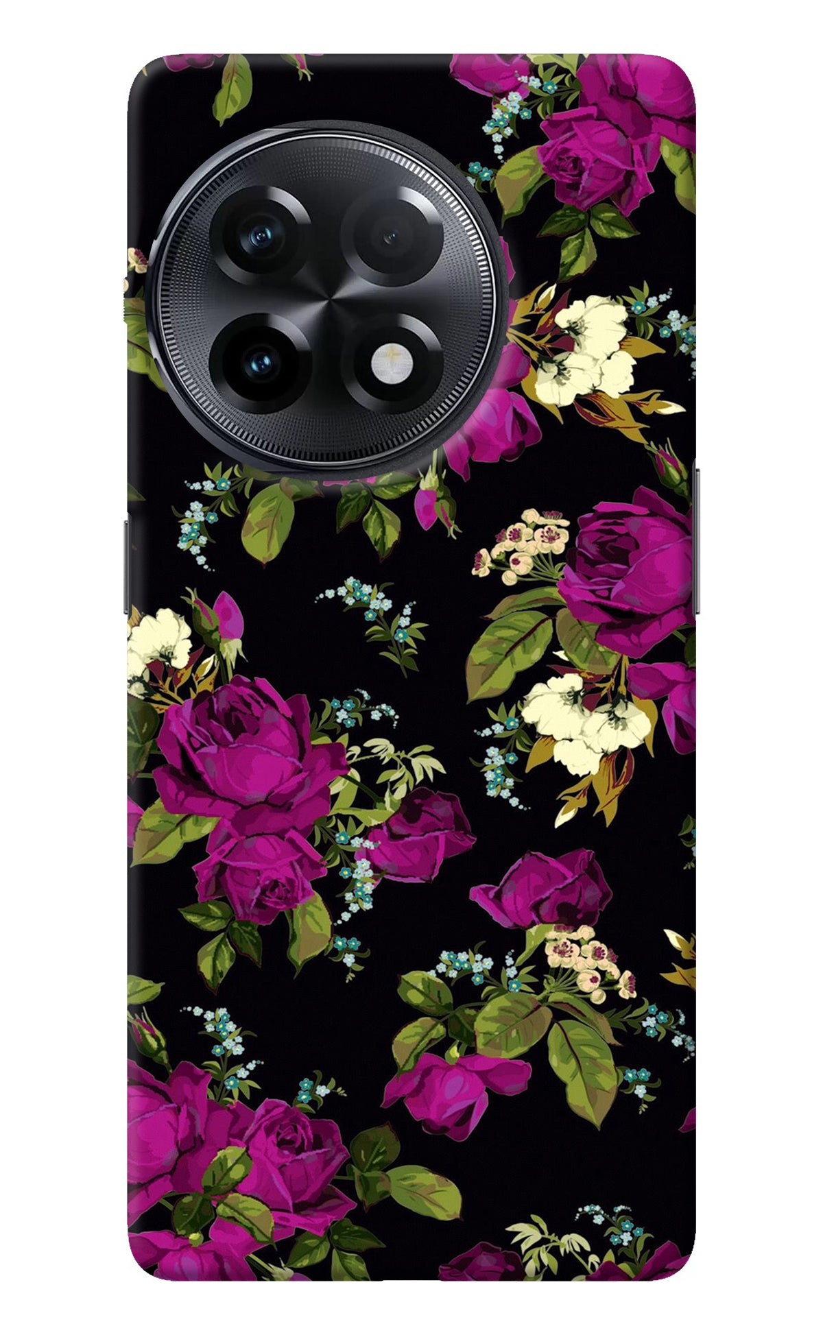 Flowers OnePlus 11R Back Cover