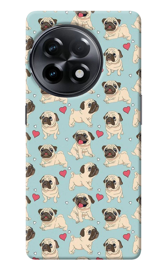 Pug Dog OnePlus 11R Back Cover