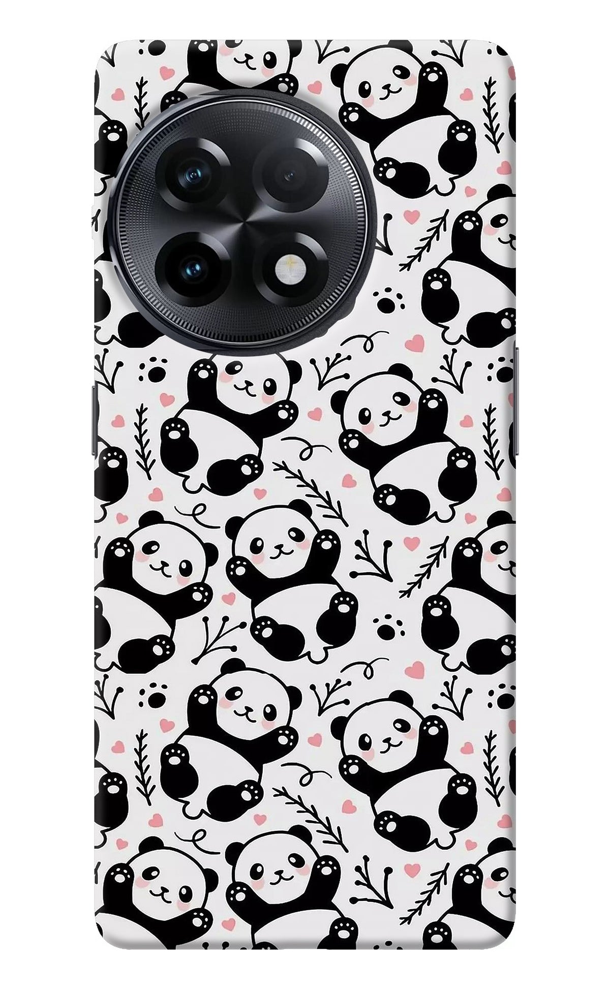 Cute Panda OnePlus 11R Back Cover