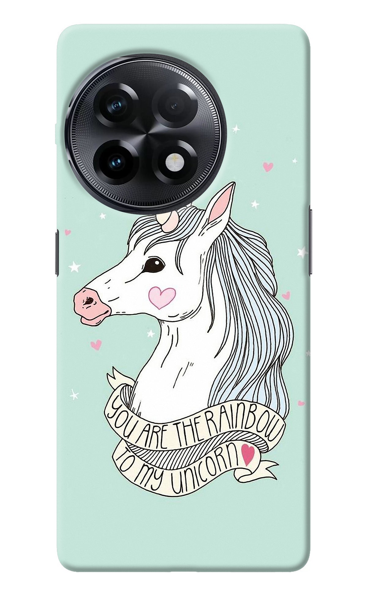 Unicorn Wallpaper OnePlus 11R Back Cover