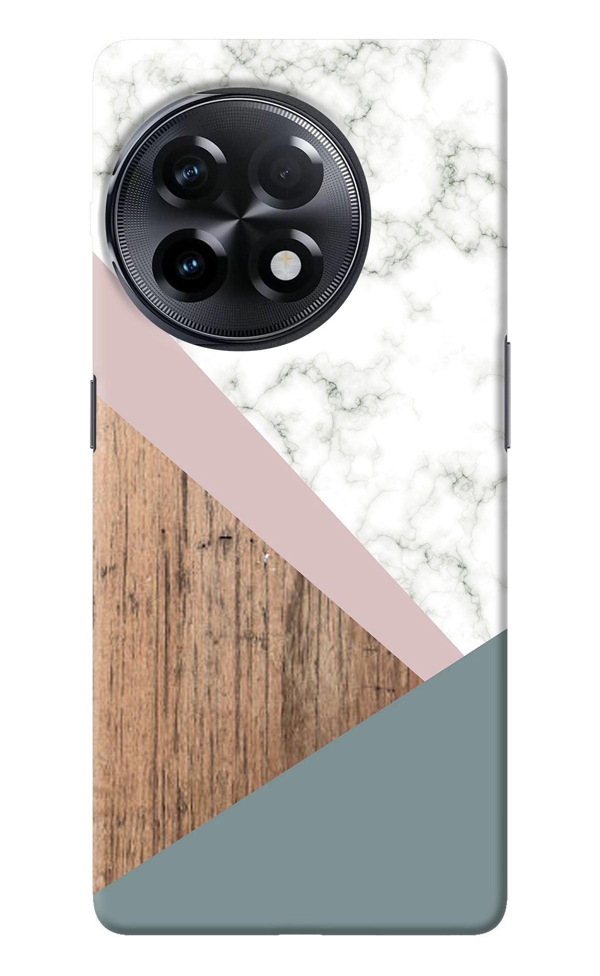 Marble wood Abstract OnePlus 11R Back Cover