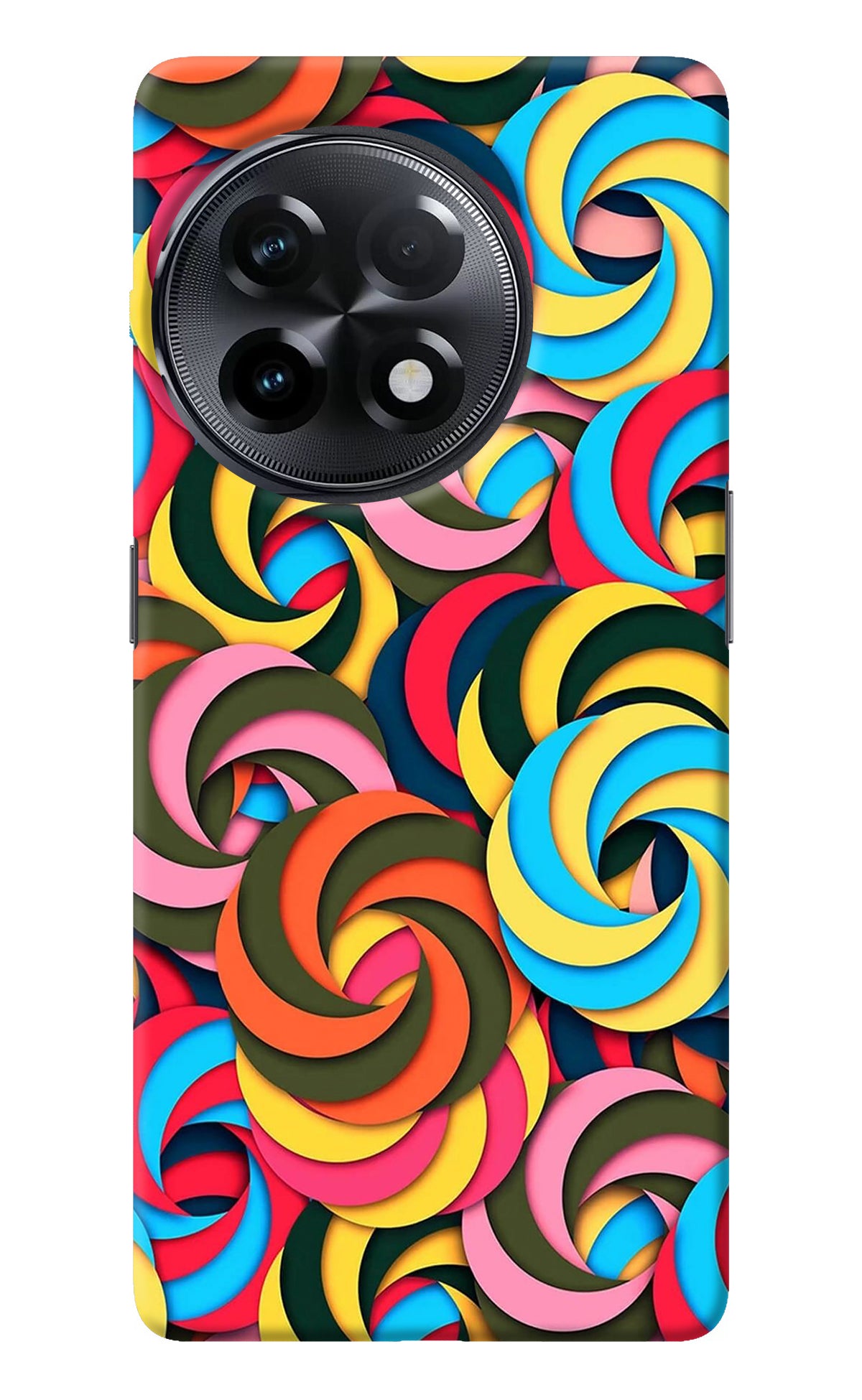 Spiral Pattern OnePlus 11R Back Cover