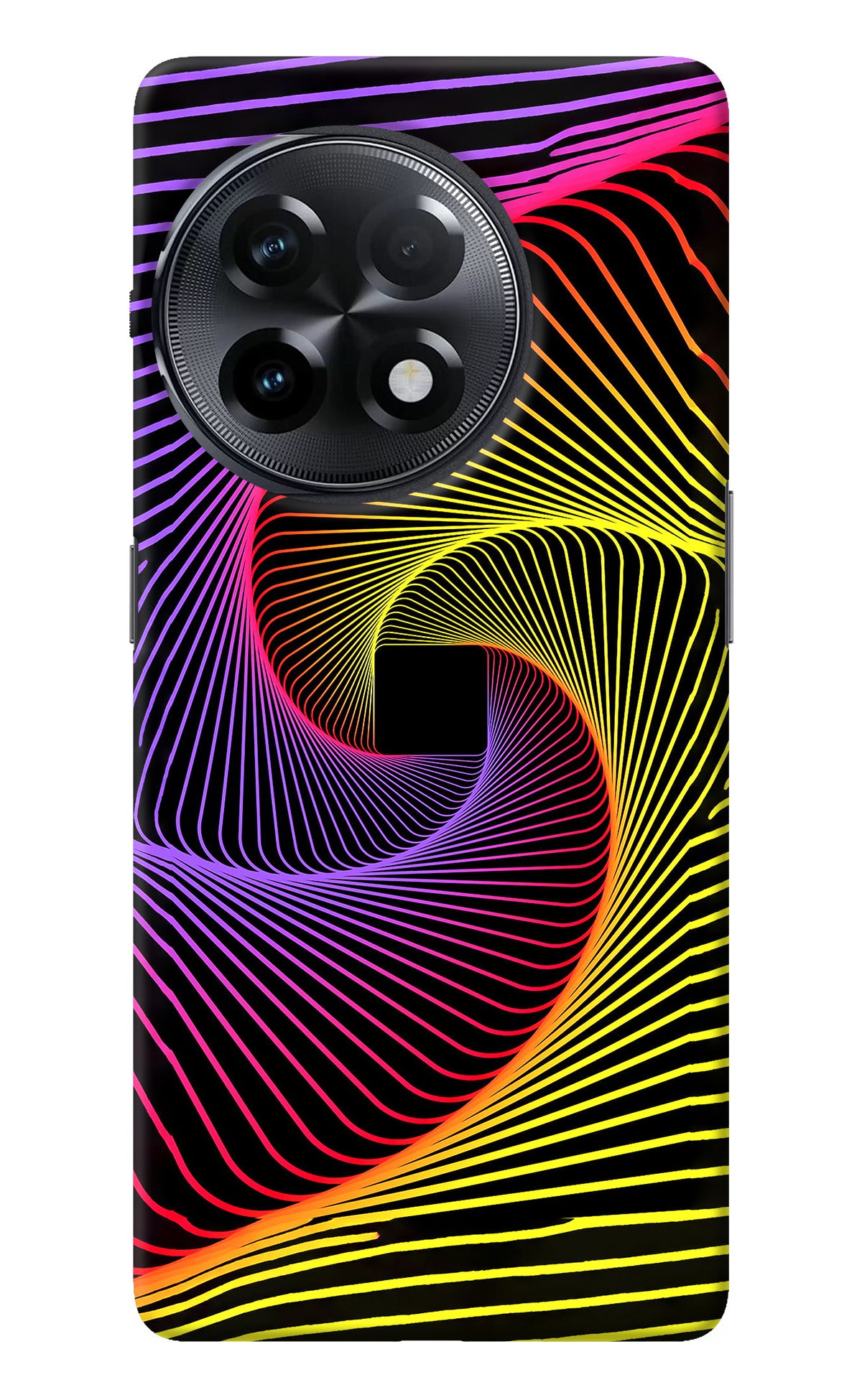 Colorful Strings OnePlus 11R Back Cover