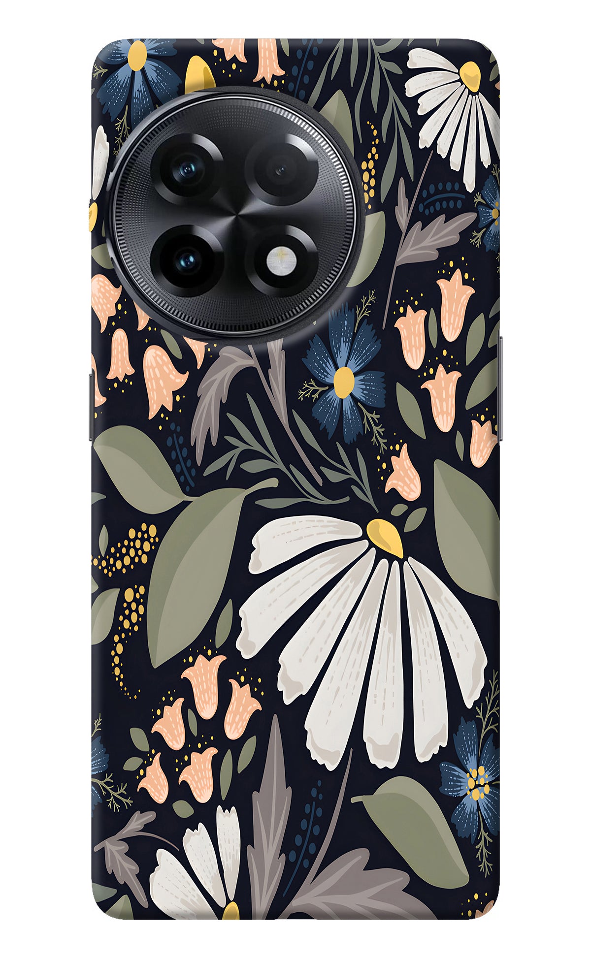 Flowers Art OnePlus 11R Back Cover