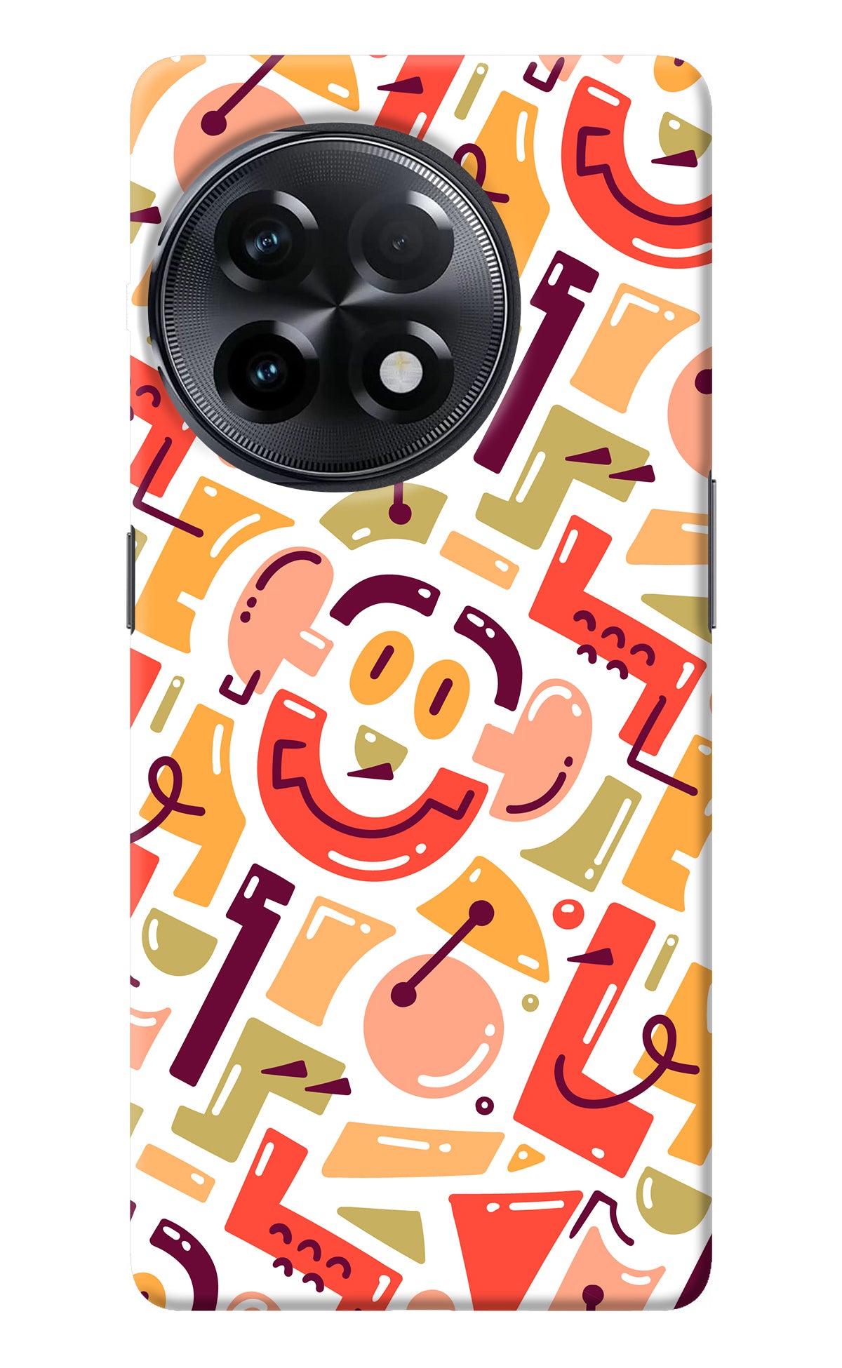 Doodle Pattern OnePlus 11R Back Cover