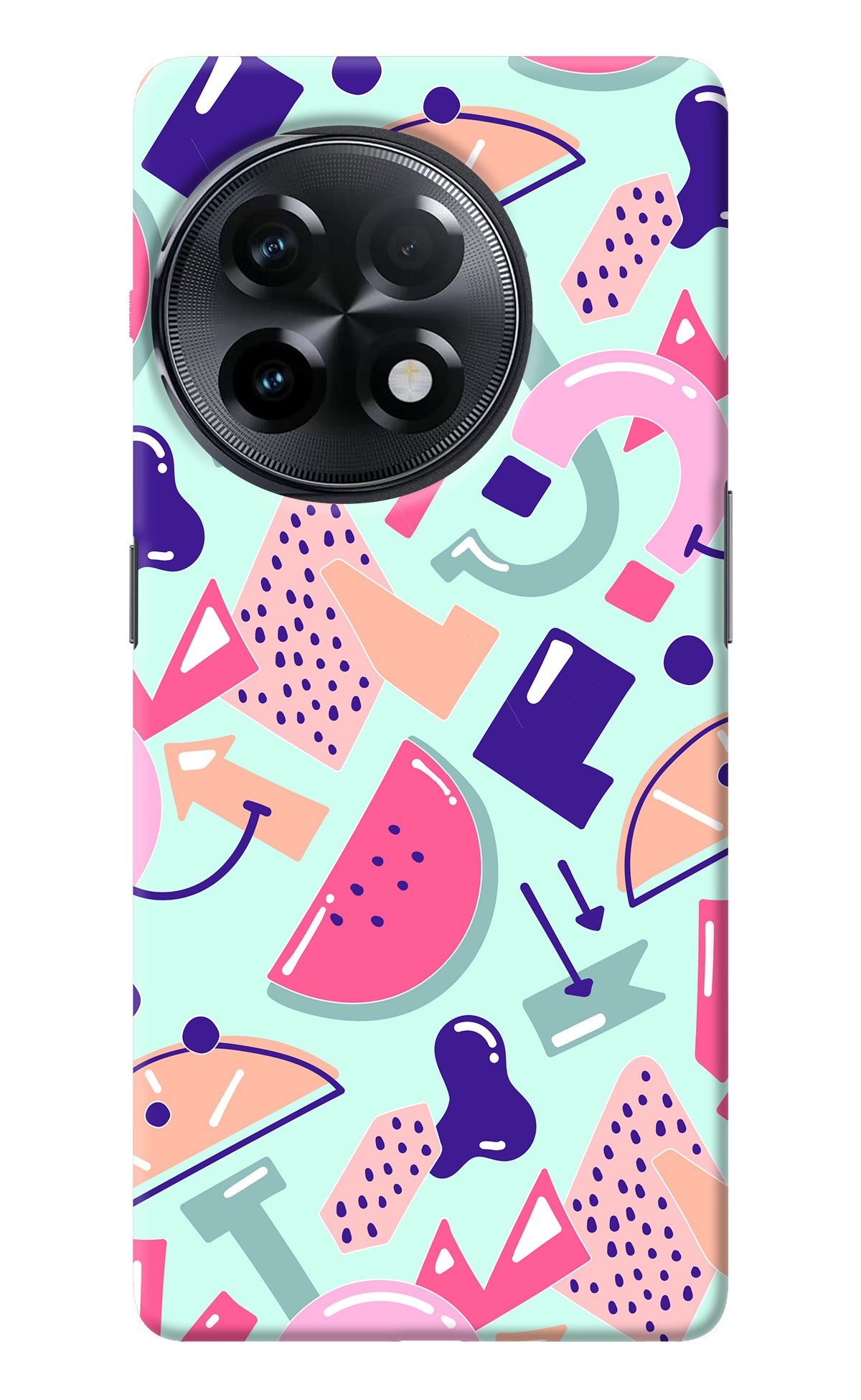 Doodle Pattern OnePlus 11R Back Cover