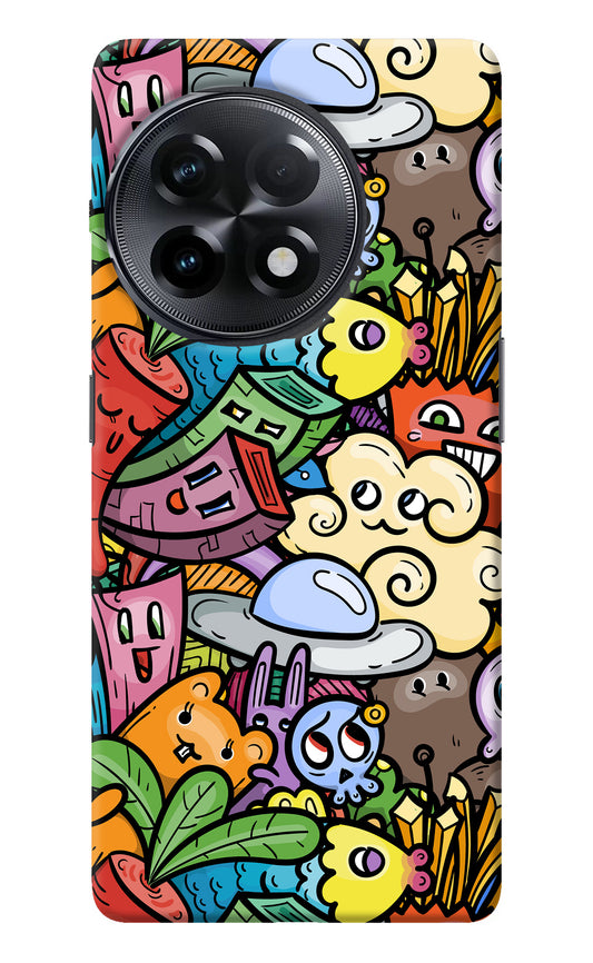 Veggie Doodle OnePlus 11R Back Cover