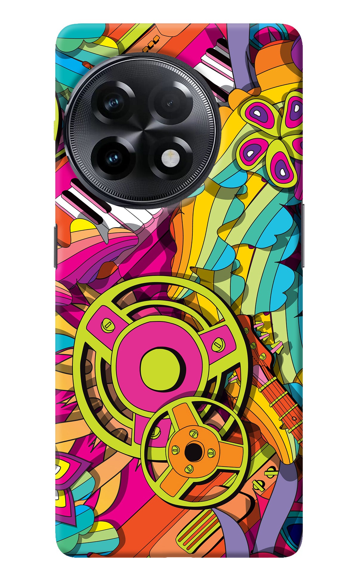 Music Doodle OnePlus 11R Back Cover