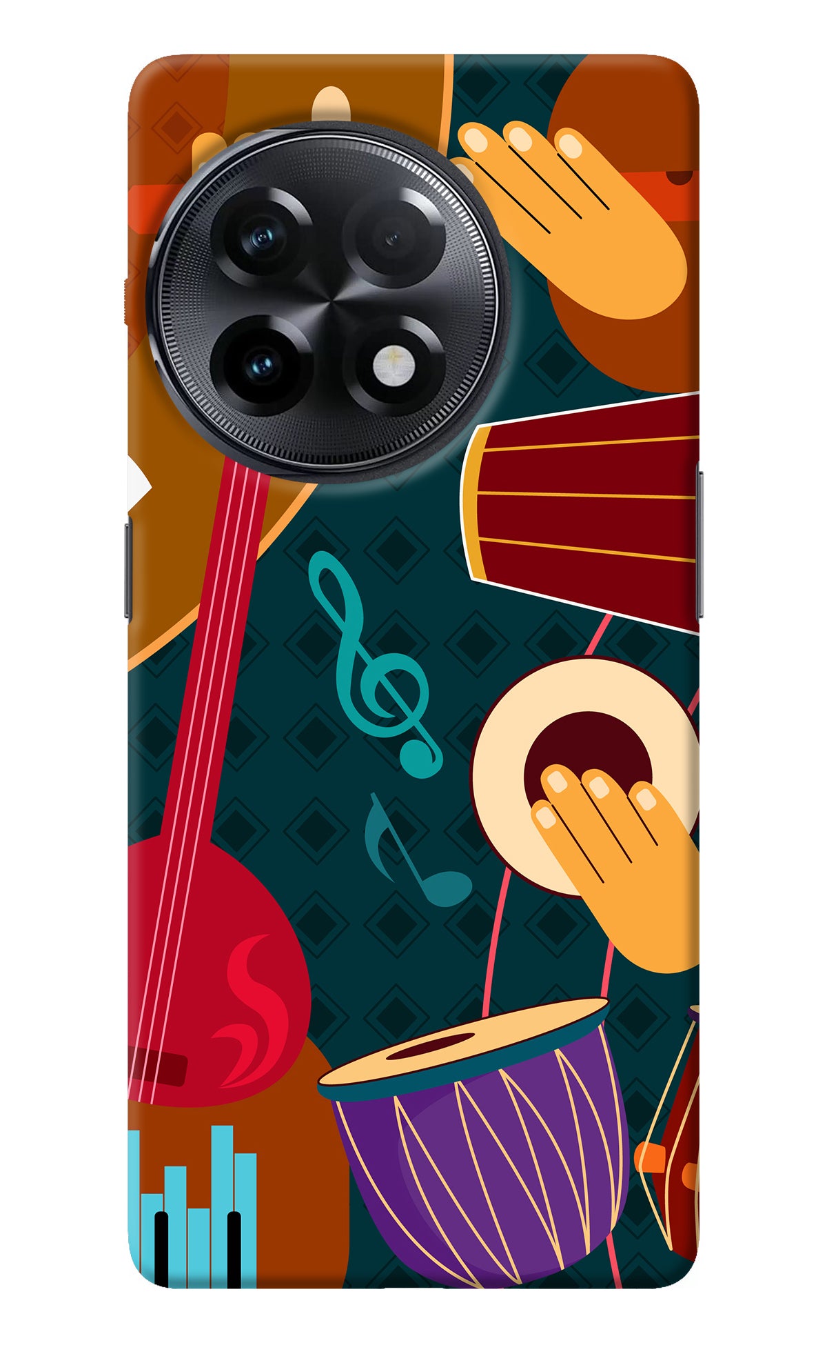 Music Instrument OnePlus 11R Back Cover