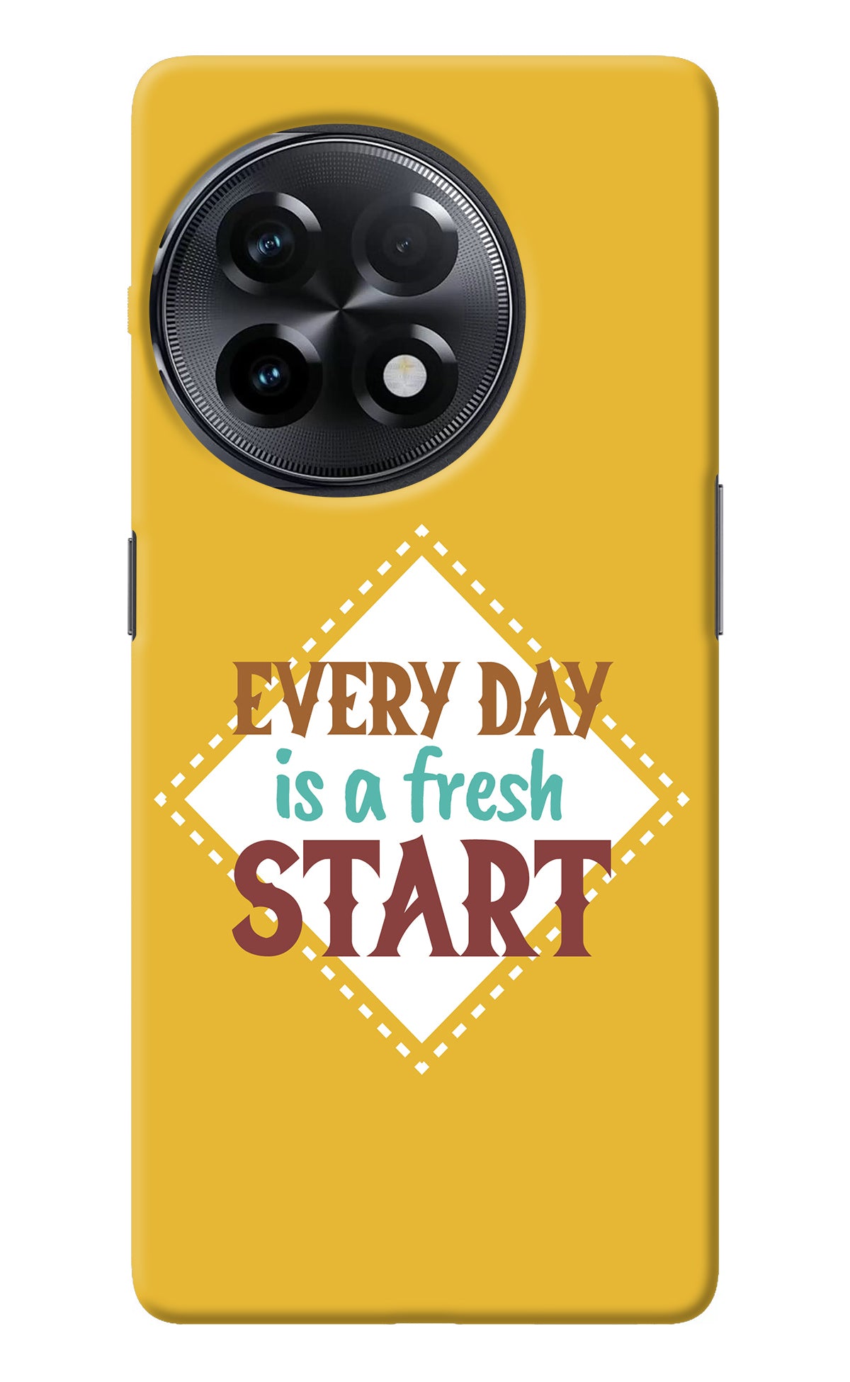 Every day is a Fresh Start OnePlus 11R Back Cover
