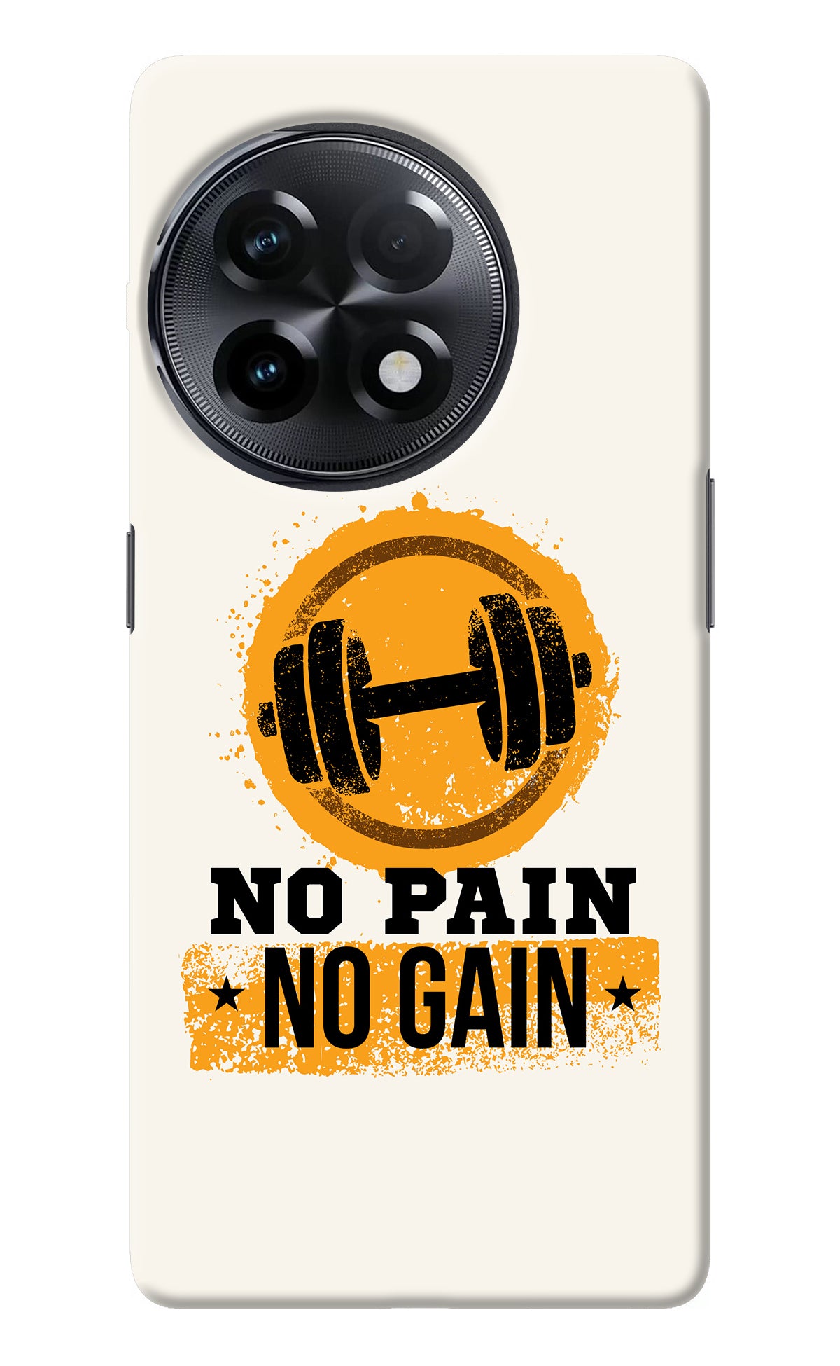No Pain No Gain OnePlus 11R Back Cover